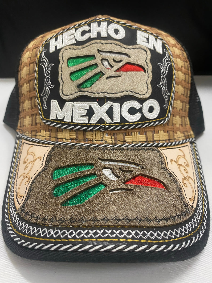 Trendy Apparel Shop Hecho en Mexico Eagle Baseball Cap
