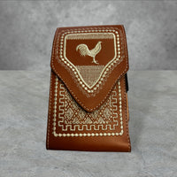 Embroidered Rooster Phone Holster