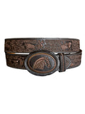 Embroidered Horse Belt