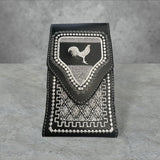 Embroidered Rooster Phone Holster