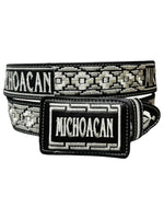 Embroidered Michoacan Belt