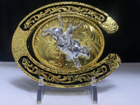 Rodeo Bull Rider Buckle