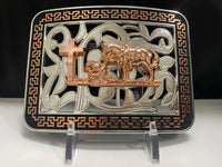 Praying Cowboy Buckle