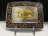 Praying Cowboy Buckle